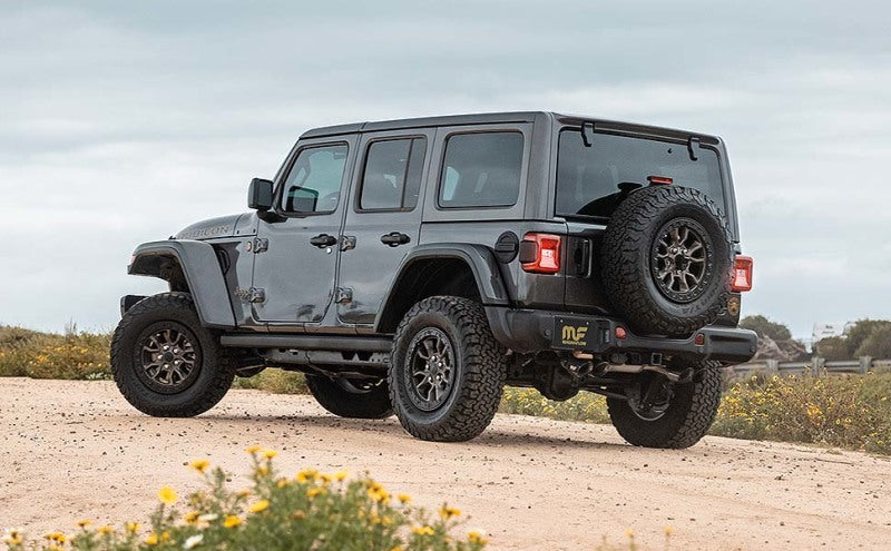 MagnaFlow 21-22 Jeep Wrangler V8 6.4L Street Series Cat-Back Exhaust w/ Black Tips - Black Ops Auto Works