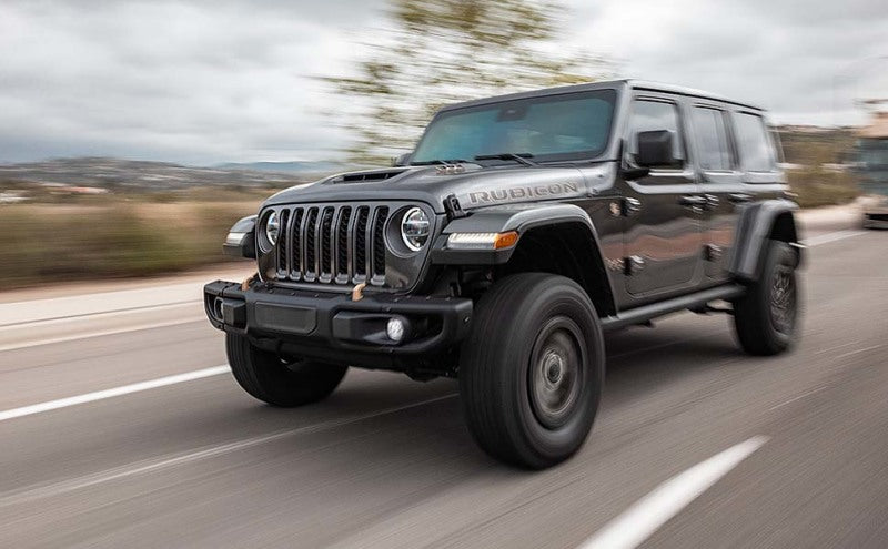 MagnaFlow 21-22 Jeep Wrangler V8 6.4L Street Series Cat-Back Exhaust w/ Black Tips - Black Ops Auto Works