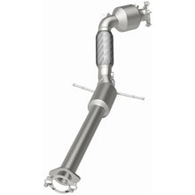 Load image into Gallery viewer, MagnaFlow OEM Grade direct-fit catalytic converter with spun stainless body, flange connections and two sensor ports