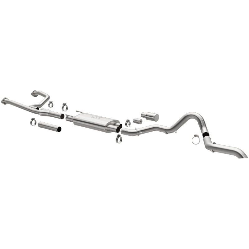 Magnaflow 22+ Toyota Tundra Overland Series 3in Single Straight Passenger Side Rear Cat-Back Exhaust - Black Ops Auto Works