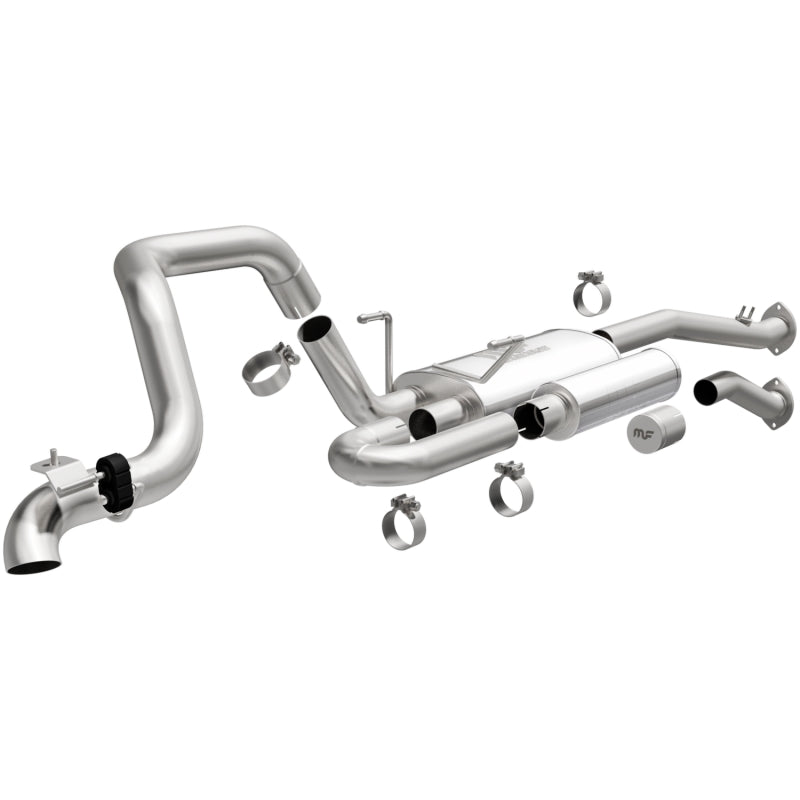 MagnaFlow 98-02 Toyota 4Runner Overland Series Cat Back Performance Exhaust - Black Ops Auto Works