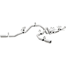 Load image into Gallery viewer, MagnaFlow Cat-Back 10-15 Toyota Tundra SC LB / CC SB 4.6L/5.7L V8 SS 2.5 Dual Split Rear 4in Tip - Black Ops Auto Works