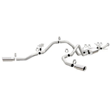Load image into Gallery viewer, MagnaFlow Cat-Back 10-15 Toyota Tundra SC LB / CC SB 4.6L/5.7L V8 SS 2.5 Dual Split Rear 4in Tip - Black Ops Auto Works