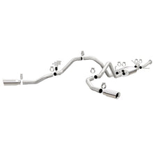 Load image into Gallery viewer, MagnaFlow Cat-Back 10-15 Toyota Tundra SC LB / CC SB 4.6L/5.7L V8 SS 2.5 Dual Split Rear 4in Tip - Black Ops Auto Works