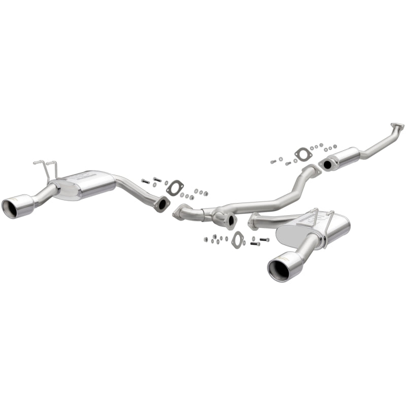 MagnaFlow Cat-Back 2016 Honda Civic (Sedan Only) 1.5L L4 Turbo 2.25in SS Dual Outlet - Black Ops Auto Works