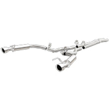 Load image into Gallery viewer, MagnaFlow Cat Back, SS, 2.5in, Competition, Dual Split Polished 4.5in Tips 2015 Ford Mustang V6 3.7L - Black Ops Auto Works