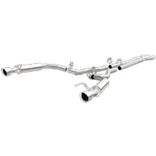 Load image into Gallery viewer, MagnaFlow Cat Back, SS, 2.5in, Competition, Dual Split Polished 4.5in Tips 2015 Ford Mustang V6 3.7L - Black Ops Auto Works