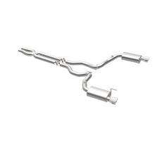 Load image into Gallery viewer, MagnaFlow Cat Back, SS, 3in, Street, Dual Split Polished 4.5in Tips 2015 Ford Mustang GT V8 5.0L - Black Ops Auto Works