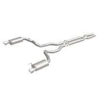 Load image into Gallery viewer, MagnaFlow Cat Back, SS, 3in, Street, Dual Split Polished 4.5in Tips 2015 Ford Mustang GT V8 5.0L - Black Ops Auto Works