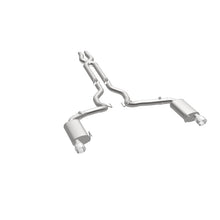 Load image into Gallery viewer, MagnaFlow Cat Back, SS, 3in, Street, Dual Split Polished 4.5in Tips 2015 Ford Mustang GT V8 5.0L - Black Ops Auto Works