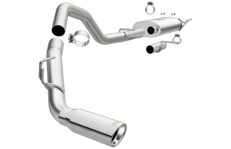 MagnaFlow CatBack 18-19 Ford Expedition V6 3.5L Gas 3in Polished Stainless Exhaust - Black Ops Auto Works