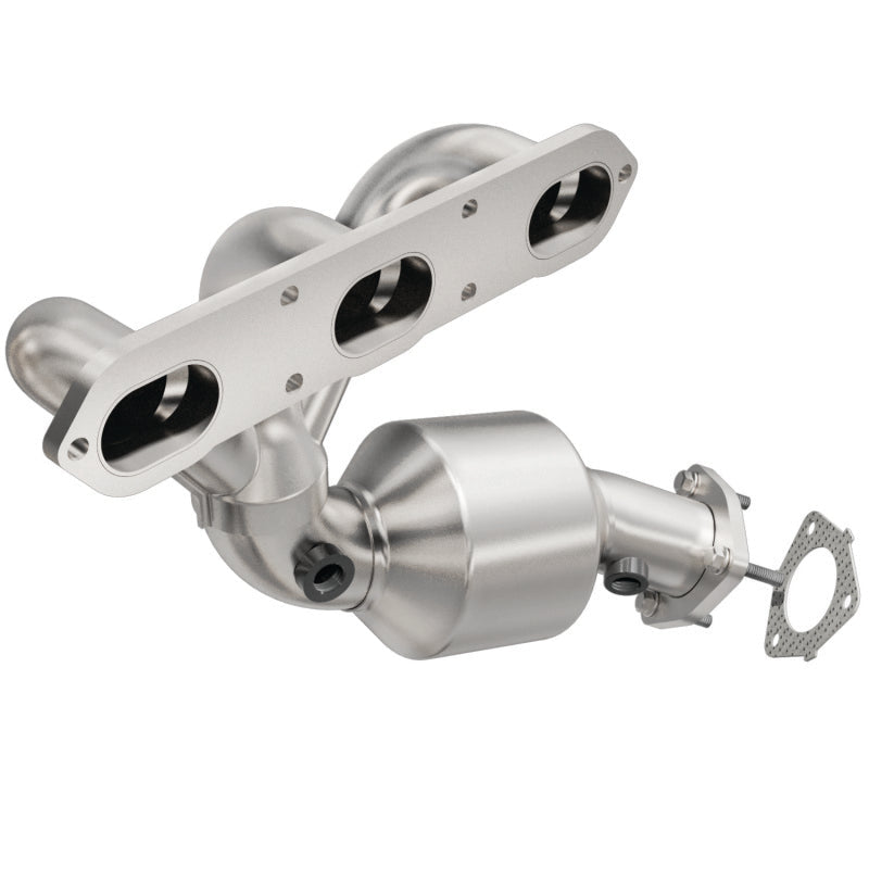 MagnaFlow Conv 06-08 Porsche Cayman DF SS OEM Grade Driver Side Catalytic Converter w/Header - Black Ops Auto Works