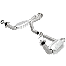 Load image into Gallery viewer, MagnaFlow Conv DF 02-06 Cadillac Escalade / 02-06 Chevy Avalanche 5.3L Dual Conv Y-Pipe Assembly 2WD - Black Ops Auto Works