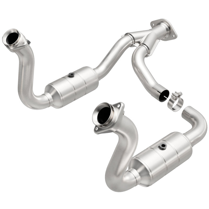 Magnaflow Conv DF 08-10 Ford F-250/F-250 SD/F-350/F-350 SD 5.4L/6.8L / F-450 SD 6.8L Y-Pipe Assembly - Black Ops Auto Works