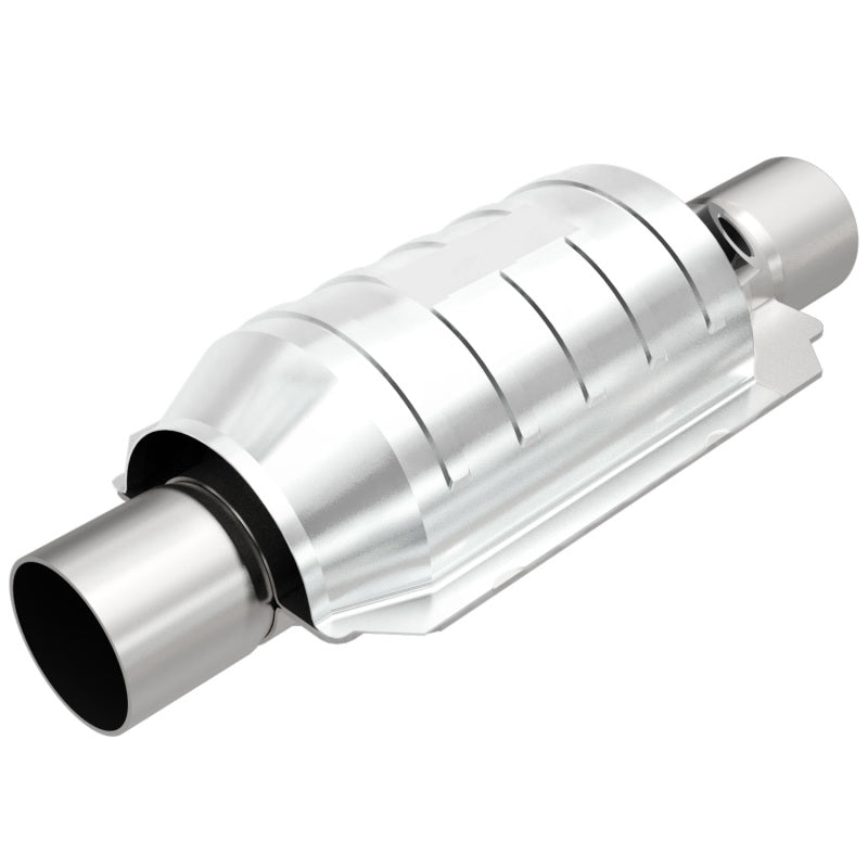 MagnaFlow Conv Univ 2.25 Single O2 FED - Black Ops Auto Works