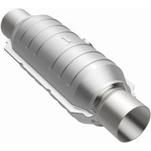 Load image into Gallery viewer, Magnaflow MagnaFlow Conv Univ 2.25in Inlet/Outlet Center/Center Round 11in Body L x 5.125in W x 15in Overall L