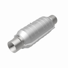 Load image into Gallery viewer, MagnaFlow Conv Univ 2.5in Inlet/Outlet Center/Center Round 11in Body L x 5.125in W x 15in Overall L - Black Ops Auto Works