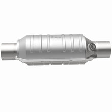 Load image into Gallery viewer, MagnaFlow Conv Univ 2in Inlet/Outlet Center/Center Round 11in Body L x 5.125in W x 15in Overall L-Catalytic Converter Universal-Magnaflow-841380066237-