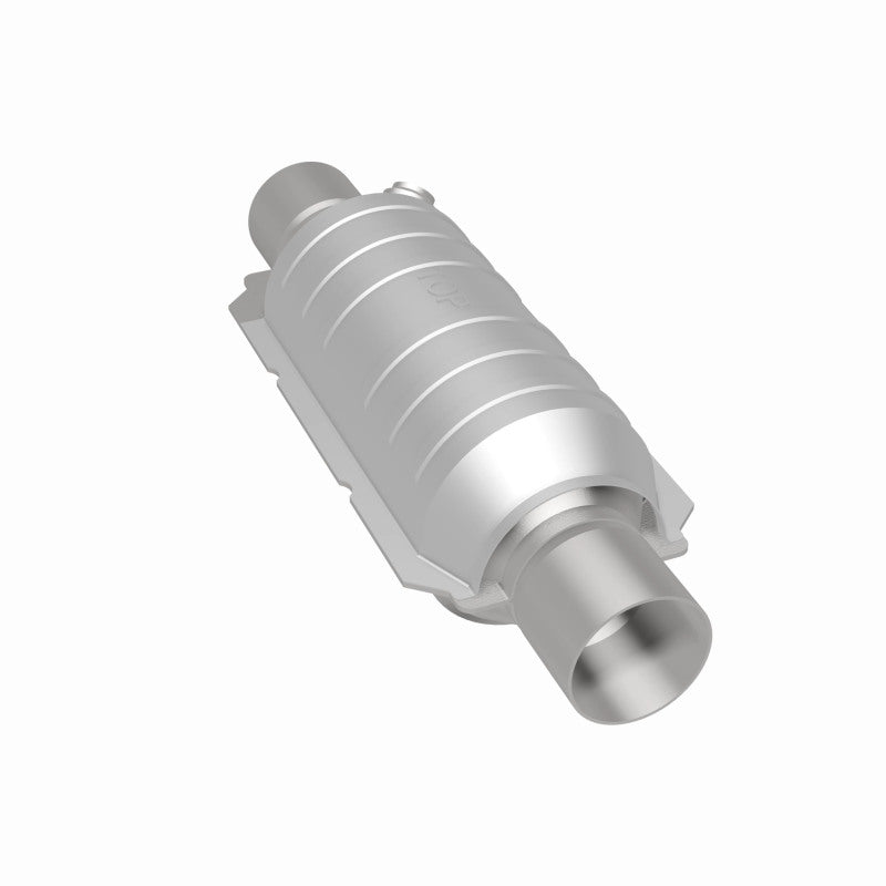 MagnaFlow Conv Univ 2in Inlet/Outlet Center/Center Round 11in Body L x 5.125in W x 15in Overall L-Catalytic Converter Universal-Magnaflow-841380066237-