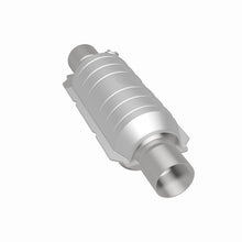 Load image into Gallery viewer, MagnaFlow Conv Univ 2in Inlet/Outlet Center/Center Round 11in Body L x 5.125in W x 15in Overall L-Catalytic Converter Universal-Magnaflow-841380066237-