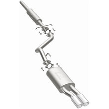 Load image into Gallery viewer, Close-up of dual 3" polished angle-cut tips