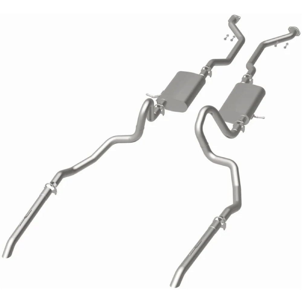 BRExhaust 106-0618 dual exhaust kit for 2003-2011 Ford Crown Victoria and Mercury Grand Marquis 4.6L