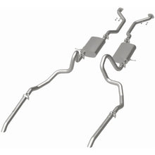 Load image into Gallery viewer, BRExhaust 106-0618 dual exhaust kit for 2003-2011 Ford Crown Victoria and Mercury Grand Marquis 4.6L