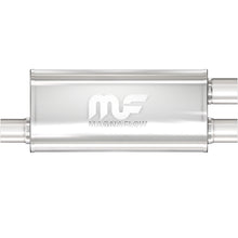 Load image into Gallery viewer, MagnaFlow 5x8-inch oval straight-through muffler satin finish