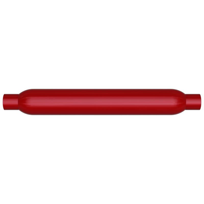 MagnaFlow Muffler Red Pack Series Glasspack 3.5in Rd 22in Body Length 2in/2in Inlet/Outlet - Magnaflow 13134