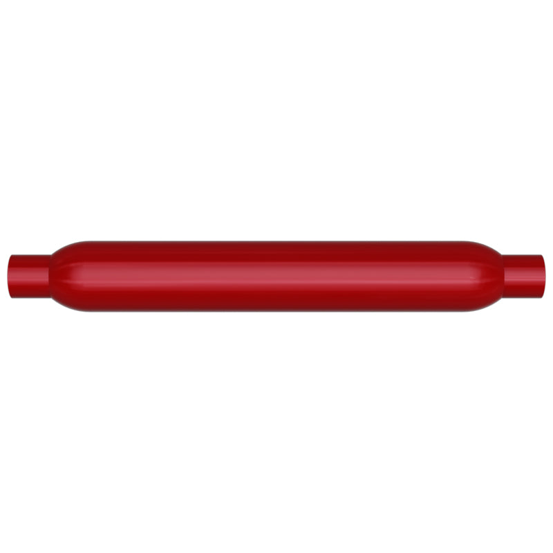 MagnaFlow Muffler Red Pack Series Glasspack 3.5in Rd 22in Body Length 2in/2in Inlet/Outlet - Magnaflow 13134
