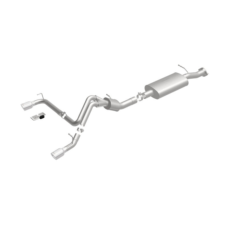 MagnaFlow Sys C/B 07 GM Hummer H2 Split Rear - Magnaflow 16772