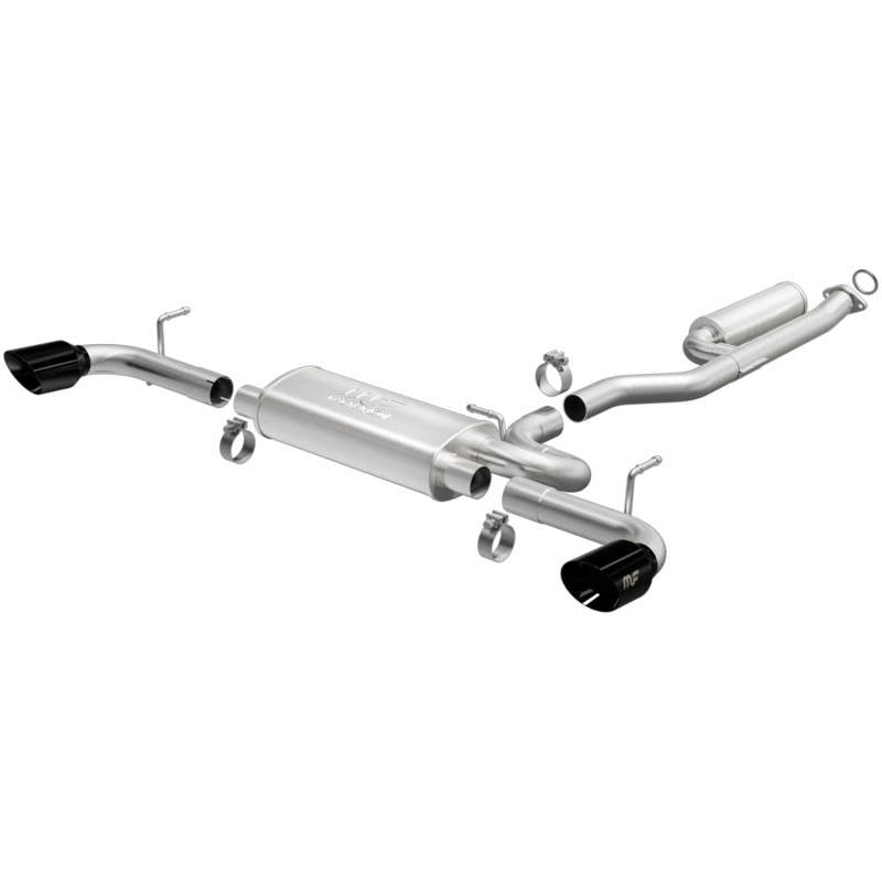 Magnaflow 19-21 Toyota RAV4 Street Series Cat-Back Performance Exhaust System- Dual Rear Exit- Black - Magnaflow 19500