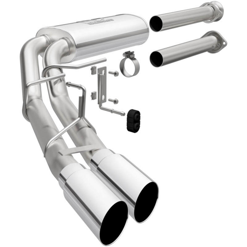 Magnaflow 15-21 Ford F-150 Street Series Cat-Back Performance Exhaust System- Polished Side Exit - Magnaflow 19563