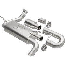 Load image into Gallery viewer, MagnaFlow 07-18 Jeep Wrangler JK Overland Series Axle-Back Exhaust System - Magnaflow 19668
