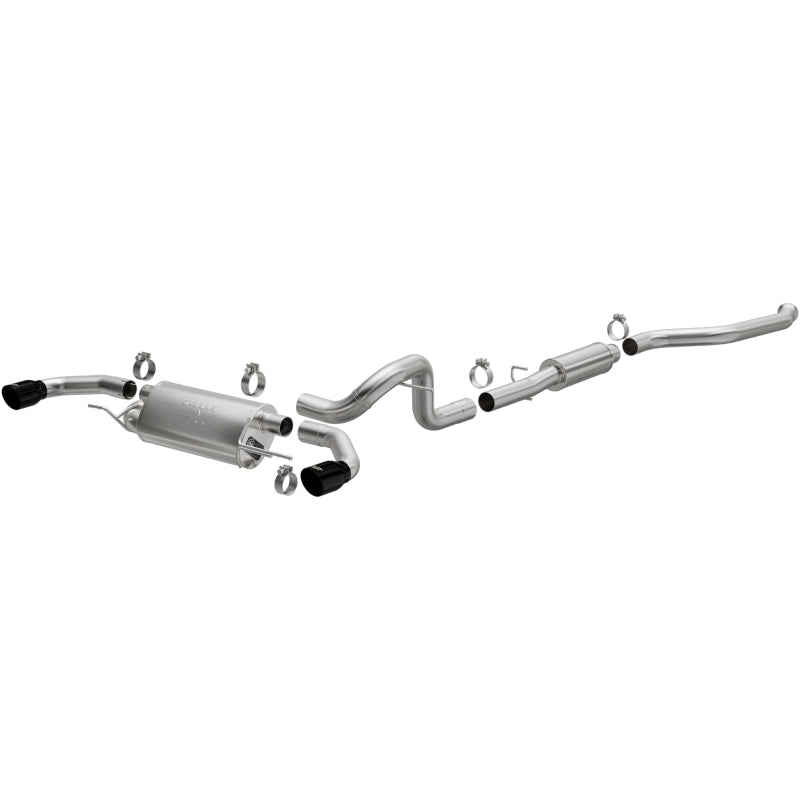 MagnaFlow 24-26 Ineos Grenadier Overland Series Black Chrome Cat-Back Performance Exhaust System - Magnaflow 19702