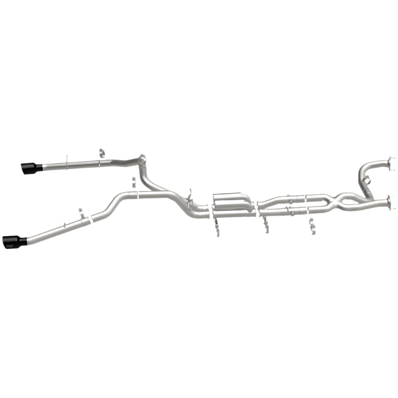 MagnaFlow 2025 Ram 1500 RHO SPEQ Series Black Chrome Cat-Back Performance Exhaust System - Magnaflow 19704