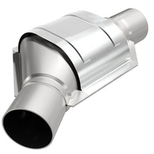 Load image into Gallery viewer, MagnaFlow Universal Catalytic Converter 2.50inch Angled Inlet - Magnaflow 99176HM