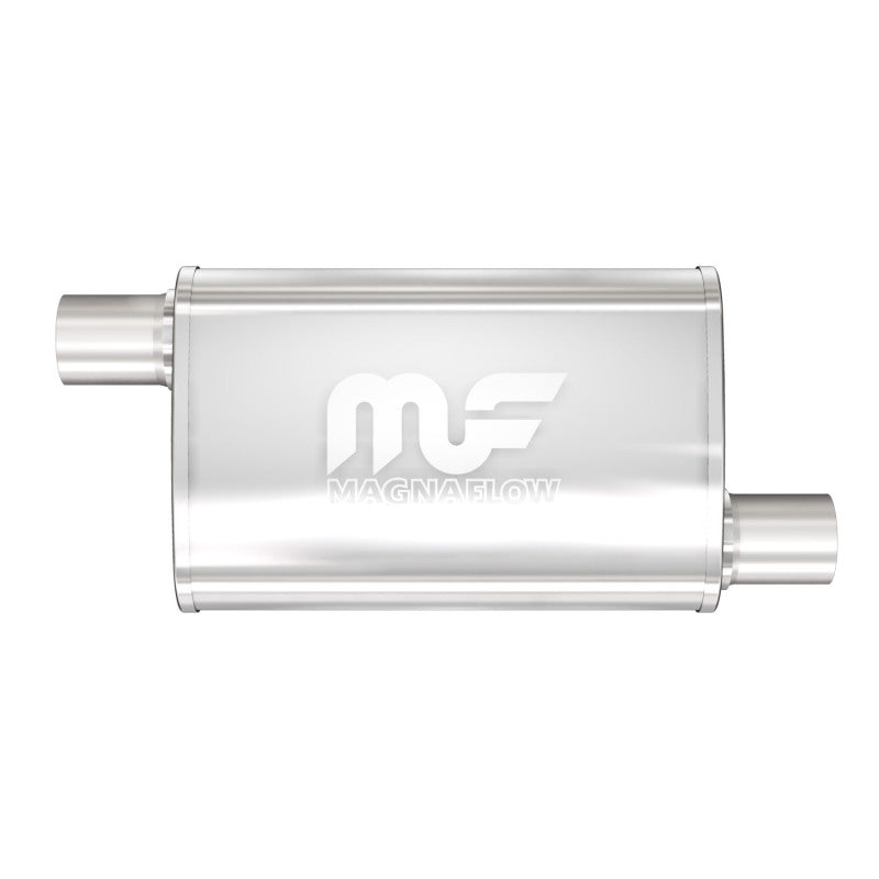 MagnaFlow Muffler Mag SS 14X4X9 2.5/2.5 O/O - Black Ops Auto Works