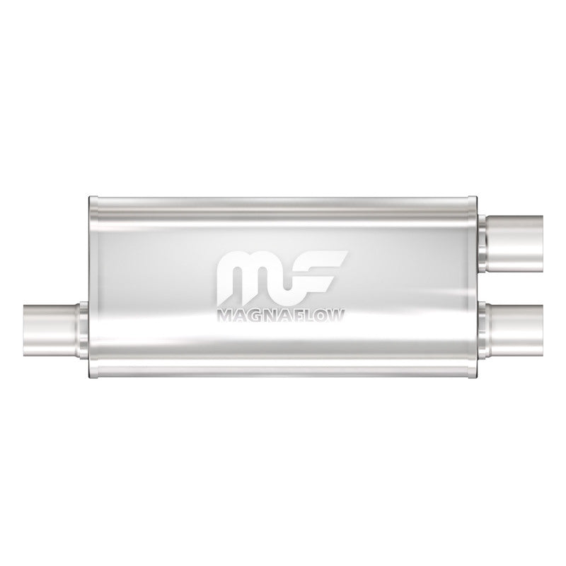 MagnaFlow Muffler Mag SS 18X5X8 2.5X2.5/2.5 O - Black Ops Auto Works