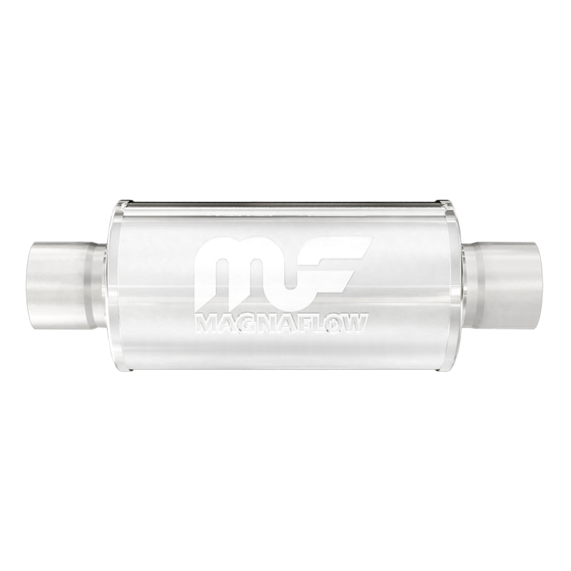 MagnaFlow Muffler Mag SS 6X6inch 6inch 2.50inch - Black Ops Auto Works