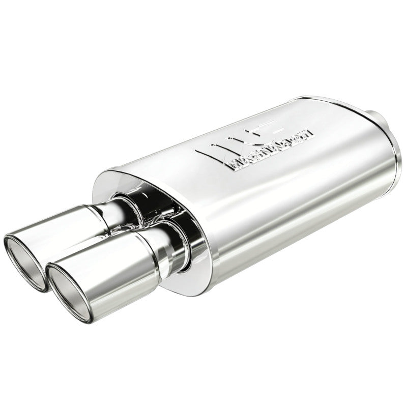 MagnaFlow Muffler W/Tip Mag SS 14X5X8 2.25/3 - Black Ops Auto Works