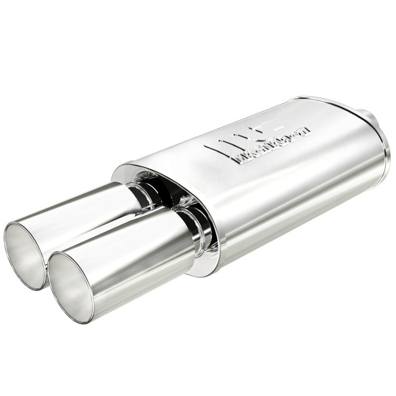MagnaFlow Muffler W/Tip Mag SS 14X5X8 2.25/3. - Black Ops Auto Works