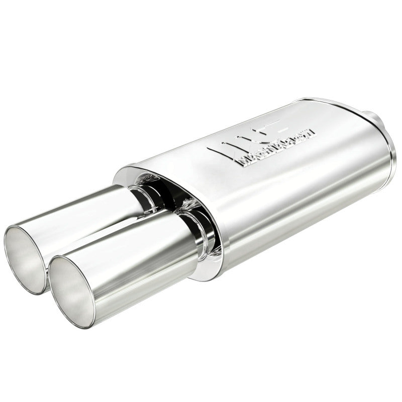 MagnaFlow Muffler W/Tip Mag SS 14X5X8 2.25/3. - Black Ops Auto Works