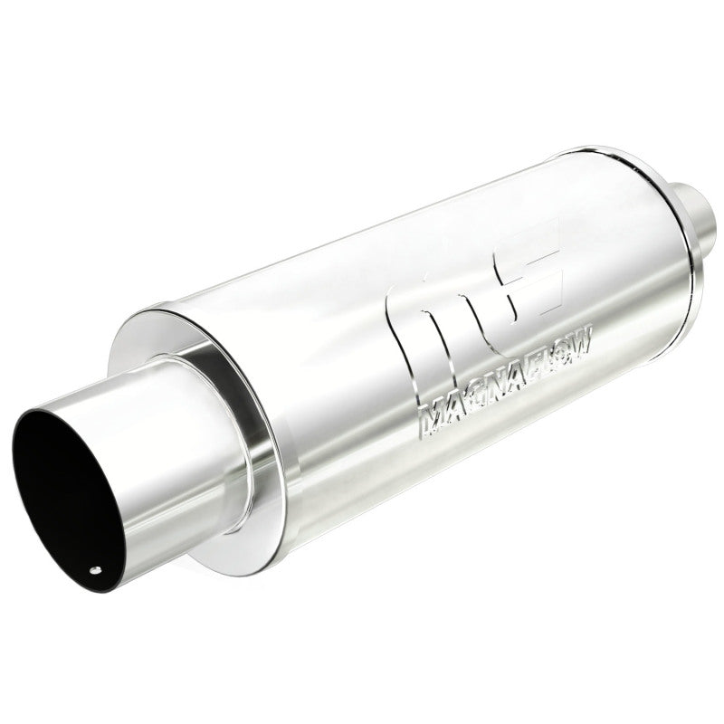 MagnaFlow Muffler W/Tip Mag SS 14X6X6 2.25/4. - Black Ops Auto Works