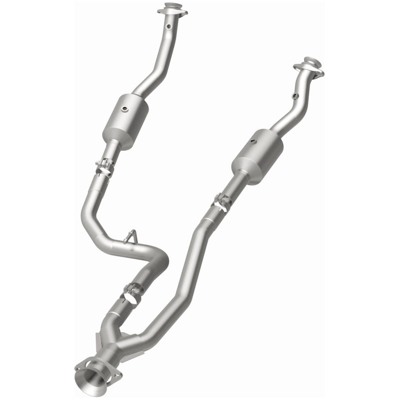 MagnaFlow stainless steel body and heat shield detail