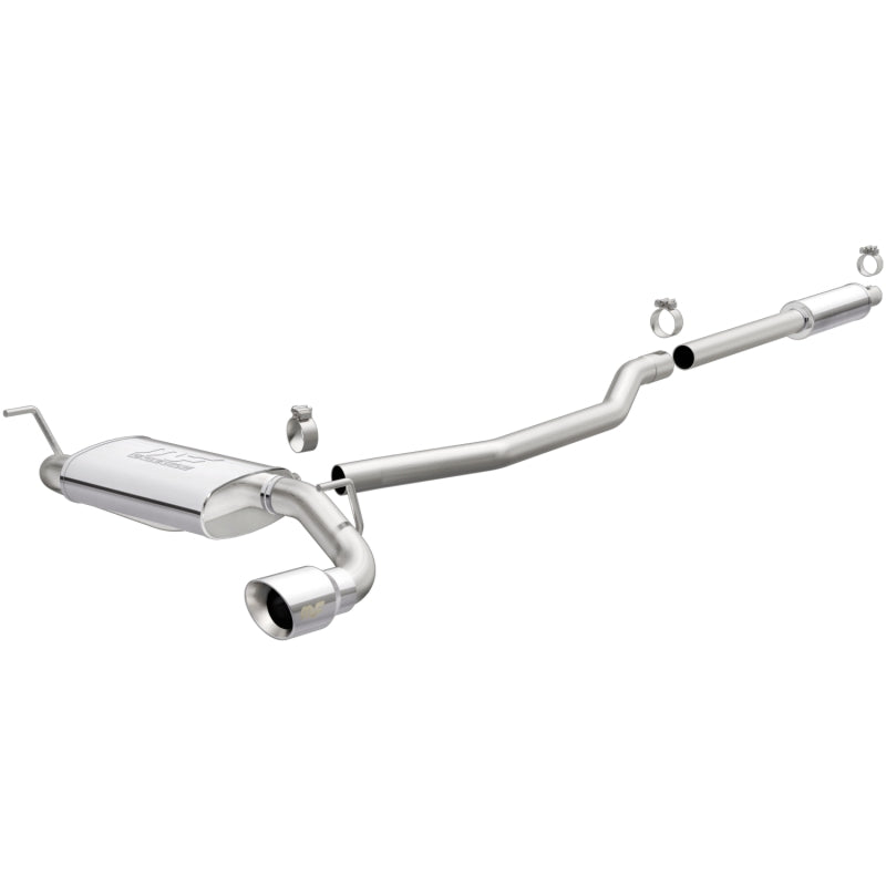 MagnaFlow SYS Cat-Back 15-16 Jeep Renegade Trailhawk 2.4L SS Single Passenger Side Rear Exit Tip - Black Ops Auto Works