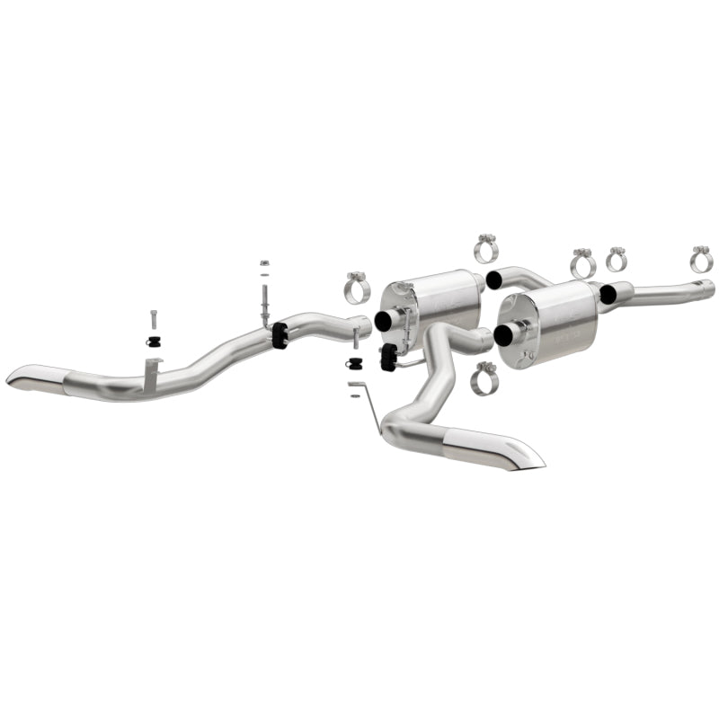 MagnaFlow SYS Cat-Back 66-67 Ford Bronco 4.7L - Black Ops Auto Works
