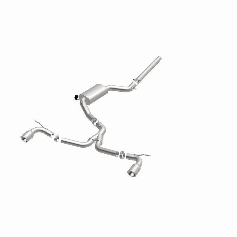 MagnaFlow SYS C/B Dual Split Rear Exit 4in Polished Tips 2015 VW GTI 2.0L Turbo - Black Ops Auto Works