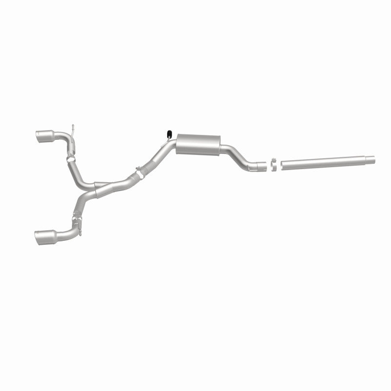 MagnaFlow SYS C/B Dual Split Rear Exit 4in Polished Tips 2015 VW GTI 2.0L Turbo - Black Ops Auto Works