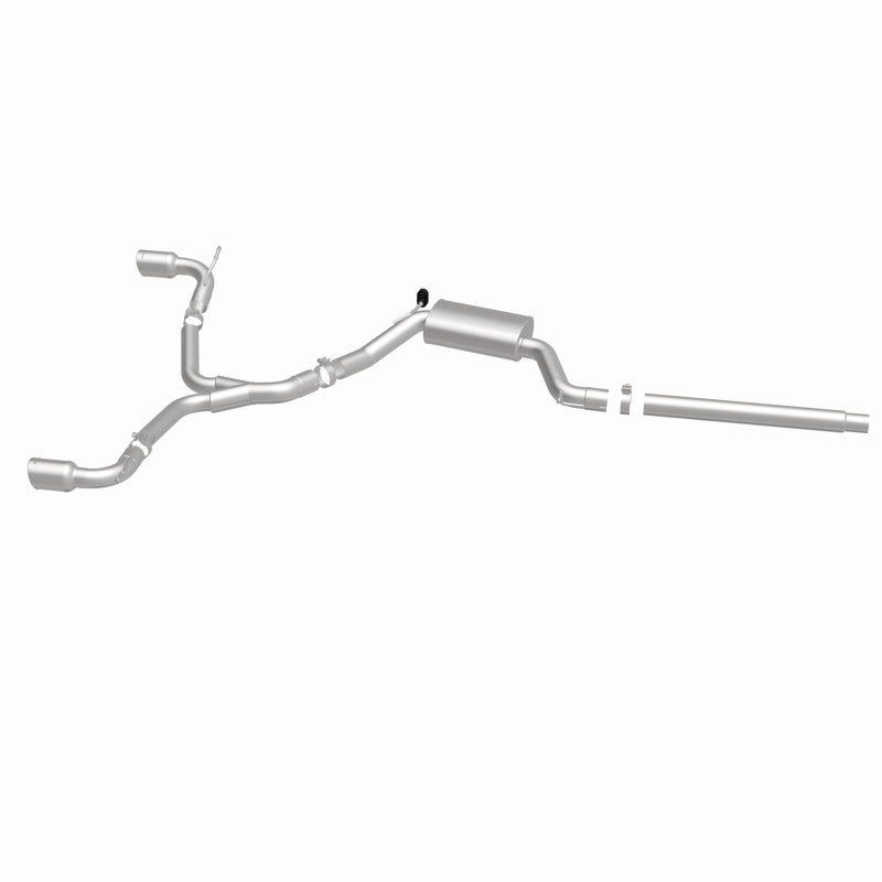 MagnaFlow SYS C/B Dual Split Rear Exit 4in Polished Tips 2015 VW GTI 2.0L Turbo - Black Ops Auto Works